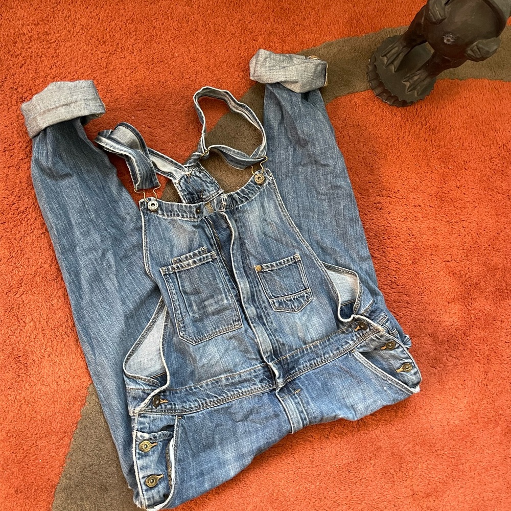 & Denim overalls